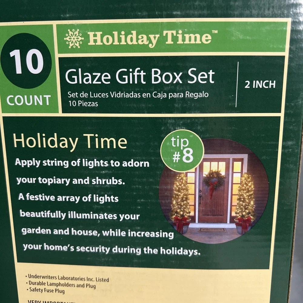 3 New Boxes - 10 Count Holiday‎ Time CHRISTMAS GLAZE 2